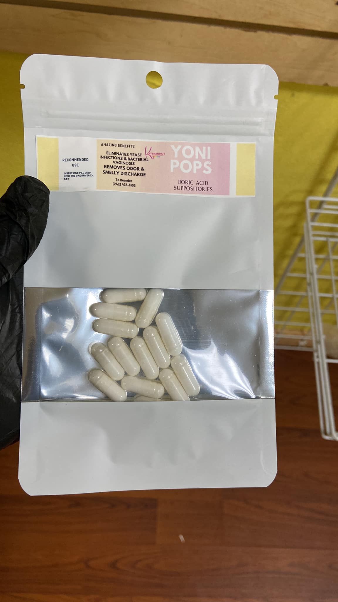 BORIC ACID SUPPOSITORIES (2 WEEK SUPPLY)