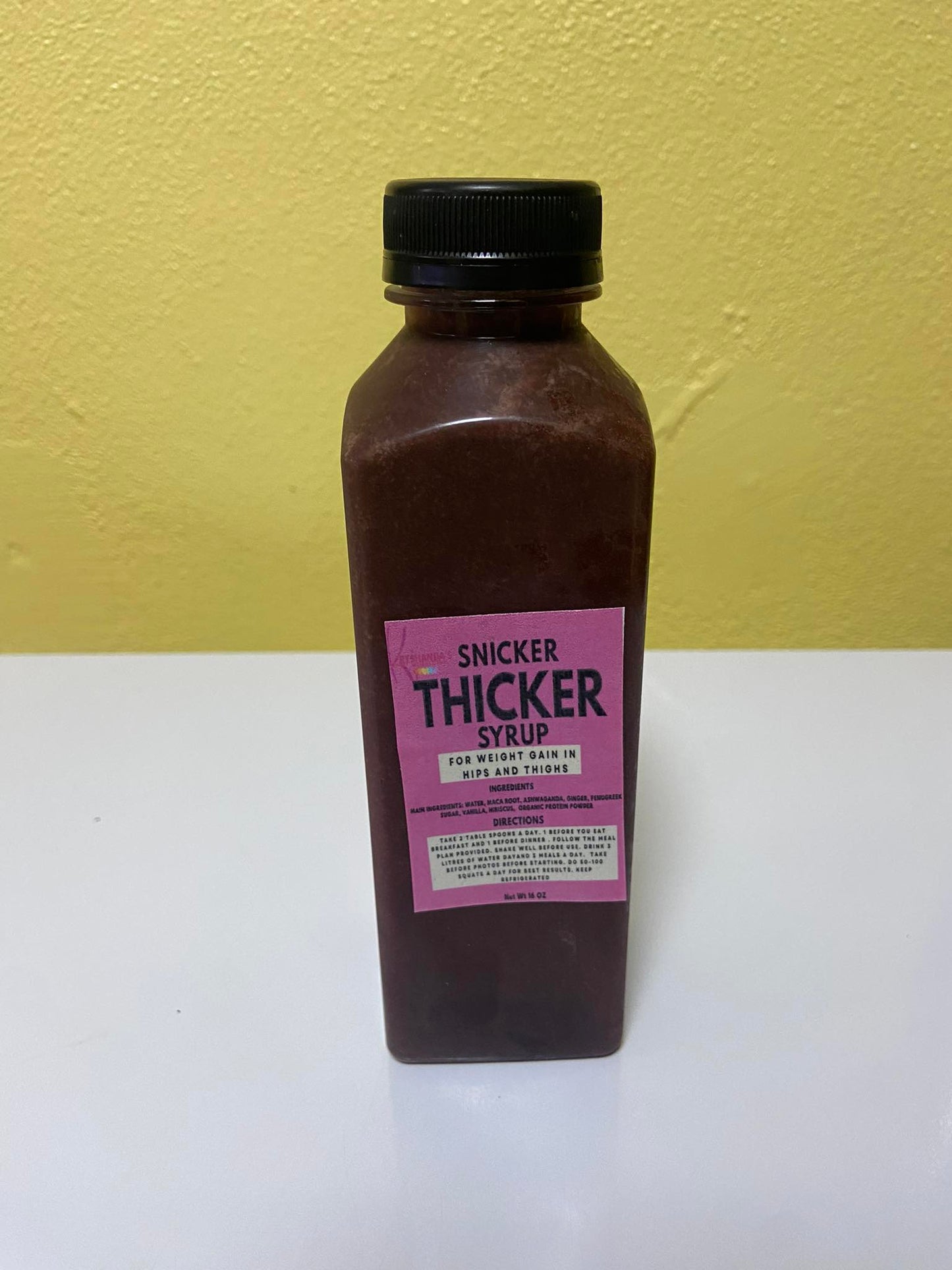 SNICKER THICKER WEIGHT GAIN SYRUP