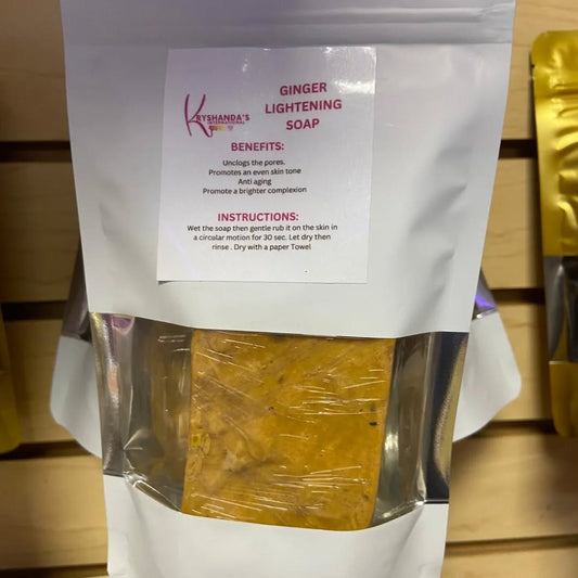 GINGER LIGHTENING SOAP