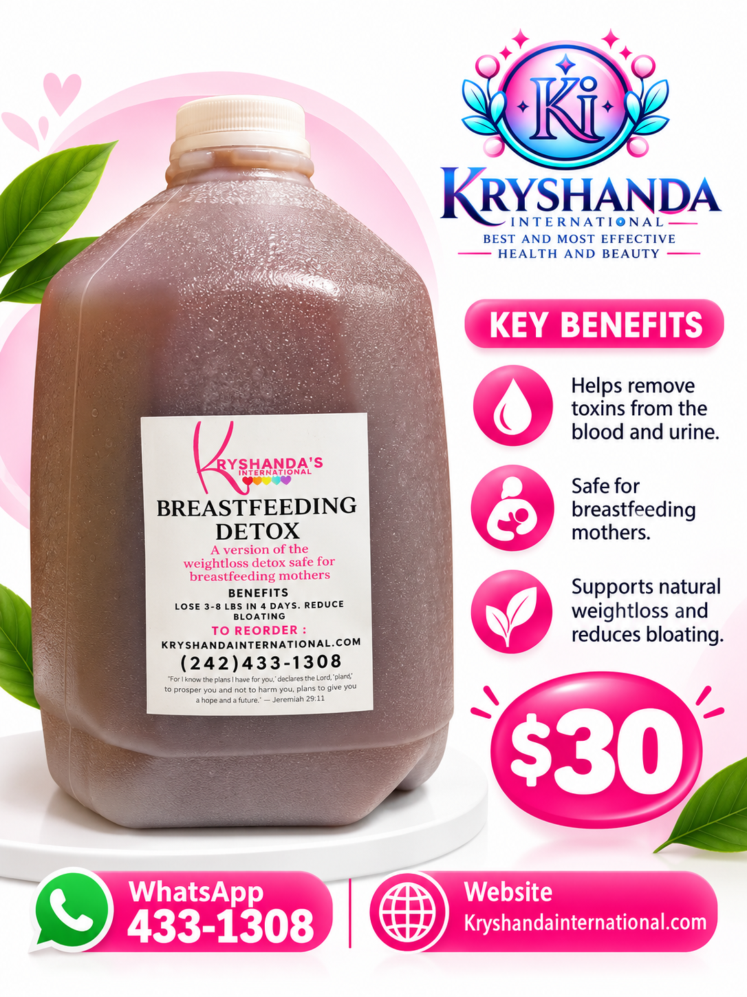BREASTFEEDING DETOX