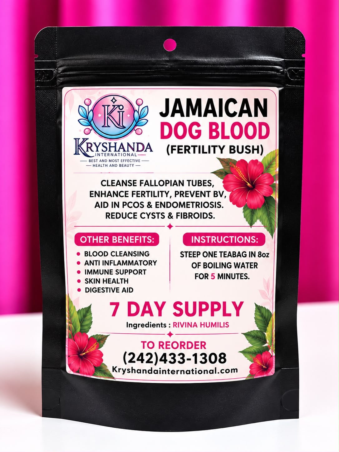JAMAICAN DOG BLOOD BUSH TEA