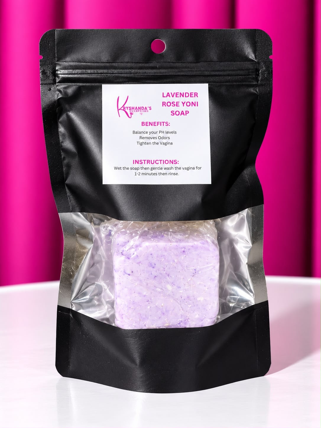 Lavender rose yoni soap