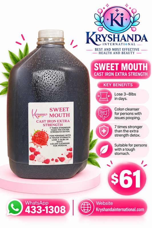 SWEET MOUTH CAST IRON EXTRA STRENGTH DETOX