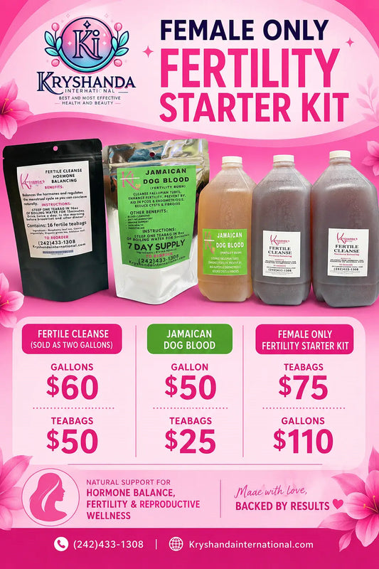 Female only fertility starter kit