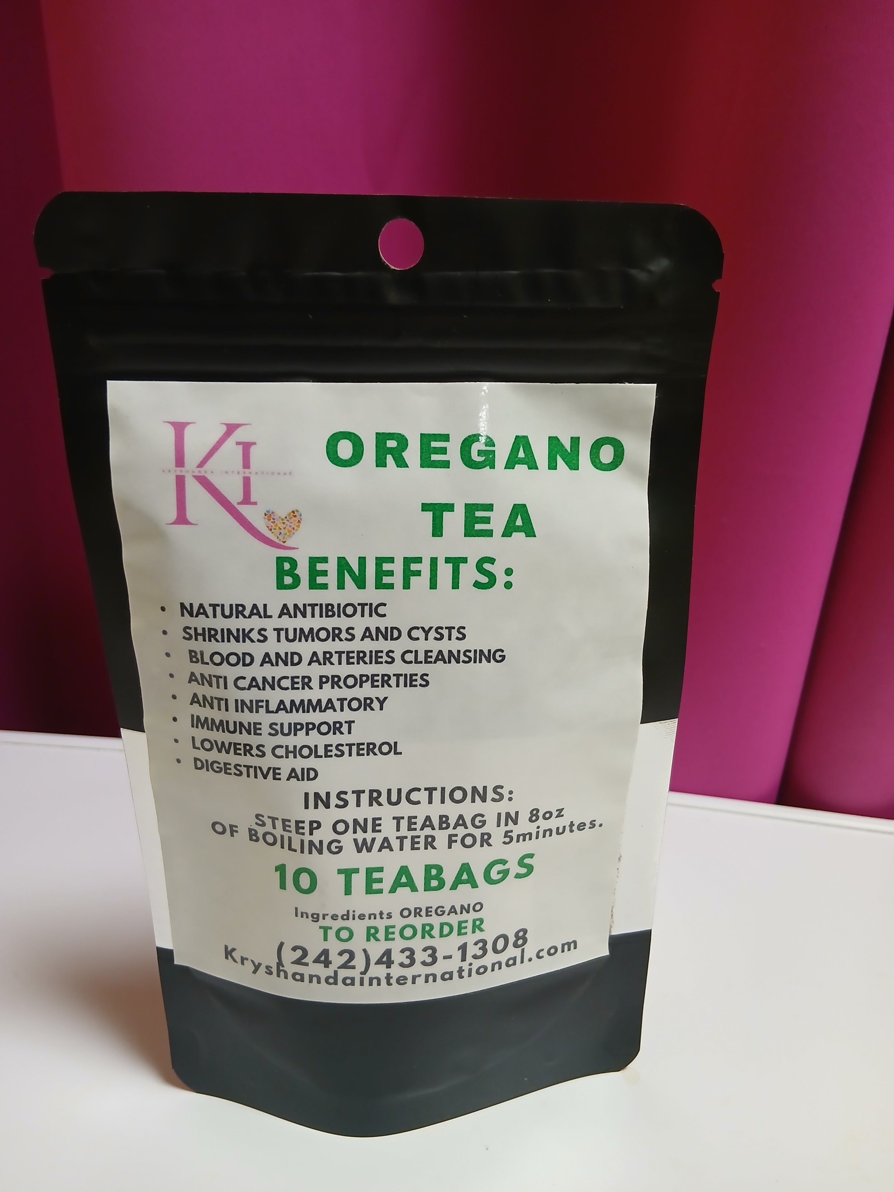 OREGANO TEA – Kryshanda International