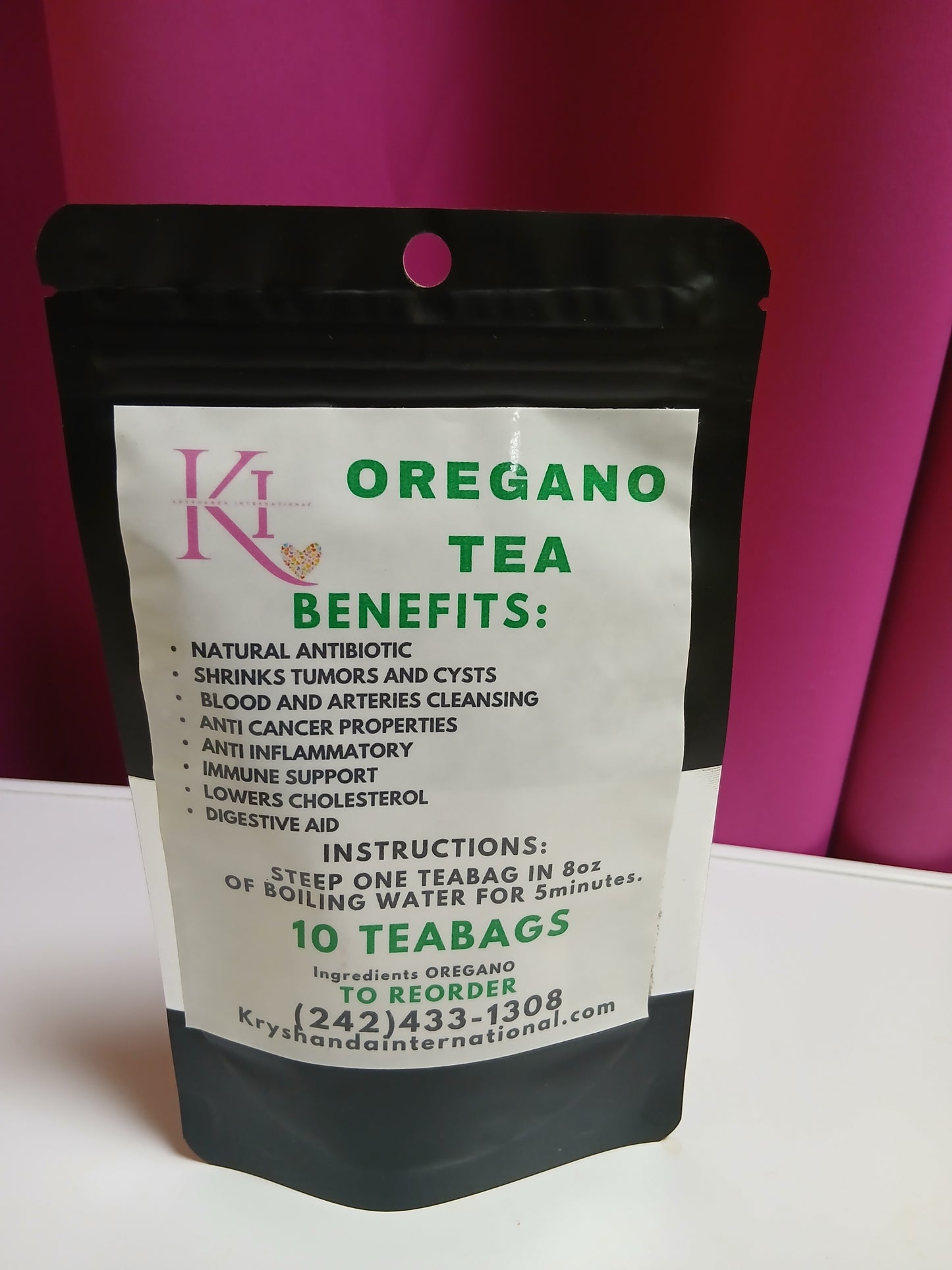 OREGANO TEA
